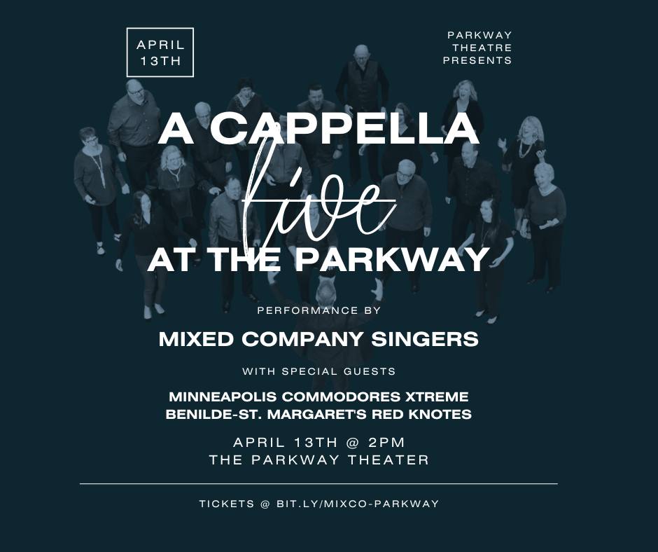 A Cappella Live @ The Parkway Theater A Cappella Live @ The Parkway Theater