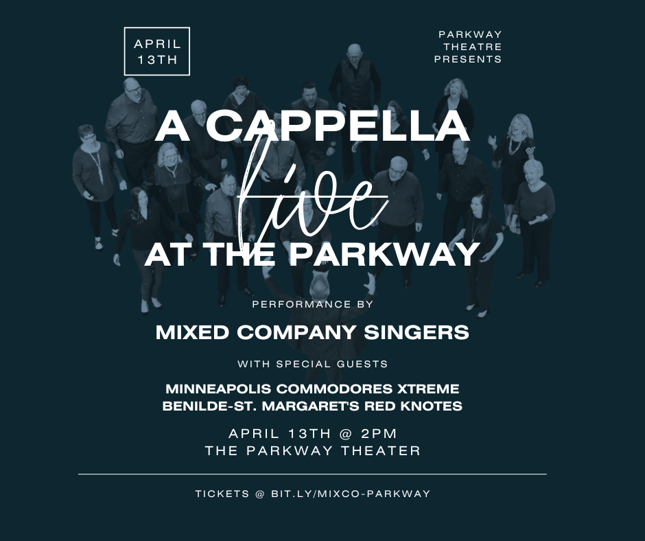 Mixed Company to Perform at A Capella Live @ the Parkway